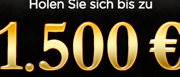 1.500 Euro im 888 Casino als Willkommensbonus