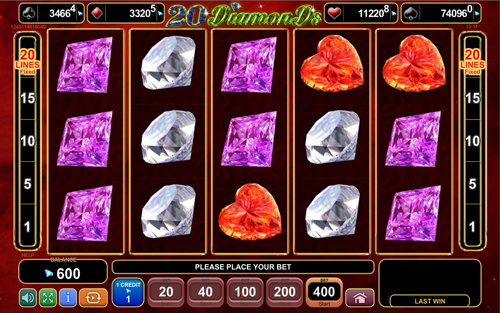 20-diamonds online slot