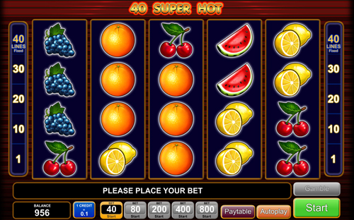 40-super-hot online slot