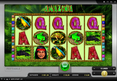 amazonia online slot von merkur im sunmaker casino