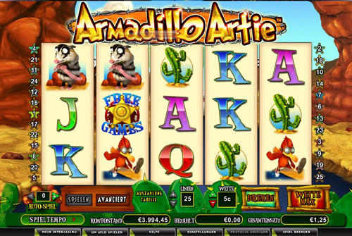 online slot armadillo artie im intercasino