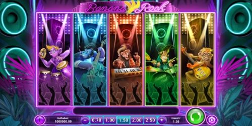 Banana Rock Slot Vorschau