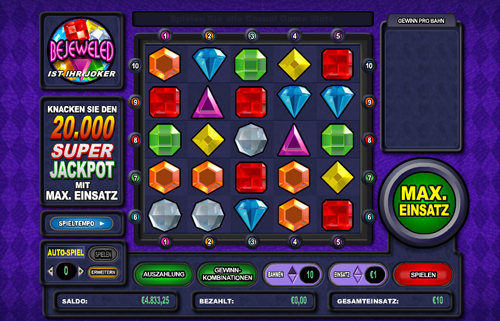 online slot bejeweled im intercasino