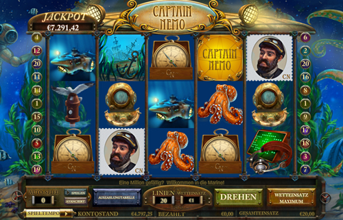 online slot captain nemo im intercasino