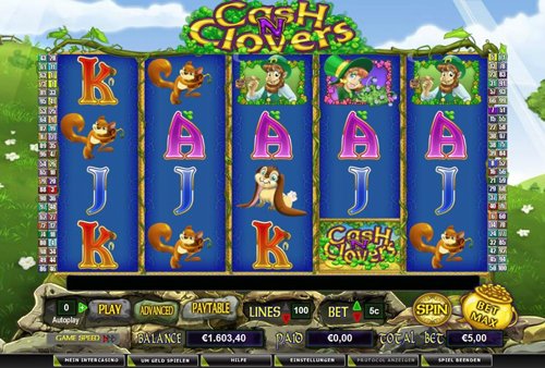 online slot cashn clovers