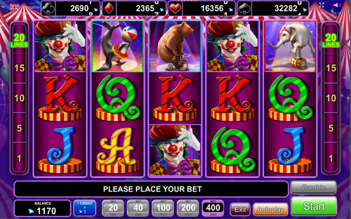 circus-brilliant online slot