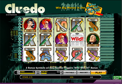 online slot cluedo im 888 casino