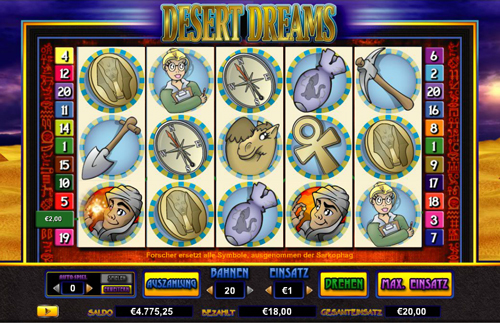 online slot desert dreams im intercasino