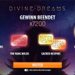 Divine Dreams Bonus