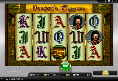 dragons treasure online slot von merkur