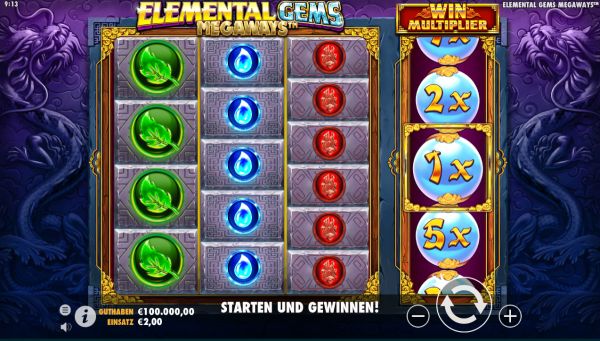 Elemental Gems Megaways Vorschau