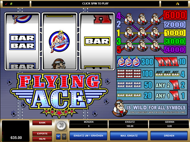 Flying Ace Online Slot