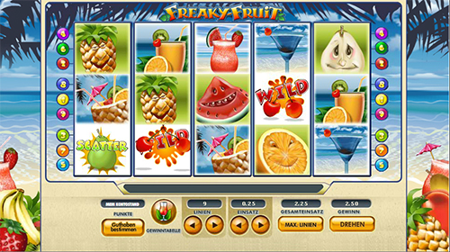 online slot freaky fruit im 888 casino