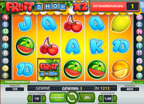 fruit shop online slot im betsson casino