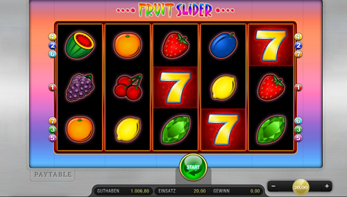 fruit-slider merkur slot