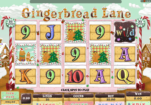 gingerbread-lane online slot