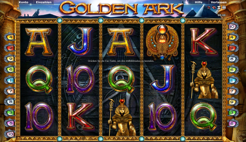 novoline slot golden ark im stargames casino