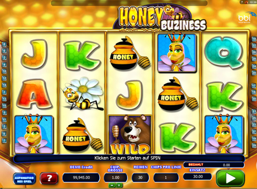 honey-buziness online slot