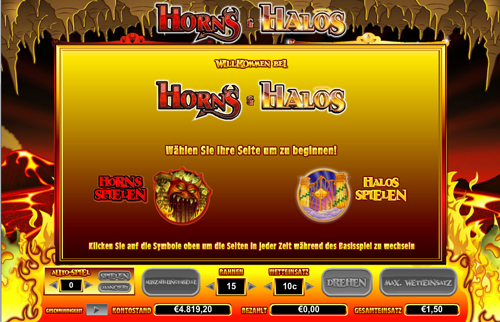 online slot horns and halos im intercasino