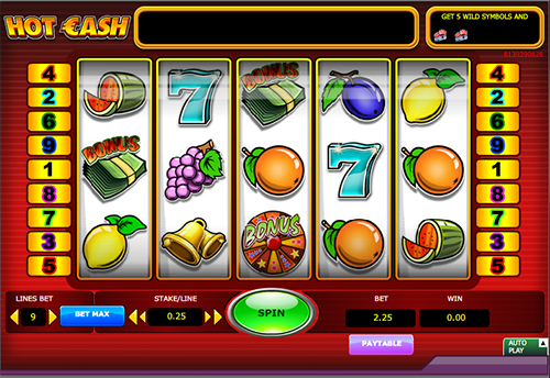 online slot hot cash im 888 casino