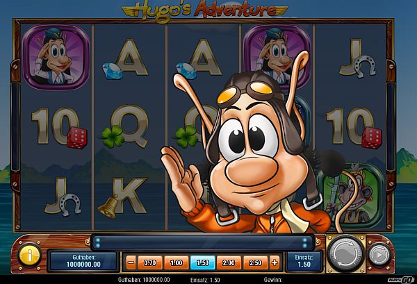 Hugo's Adventure Slot Vorschau