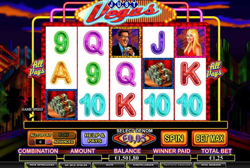 online slot just vegas im intercasino