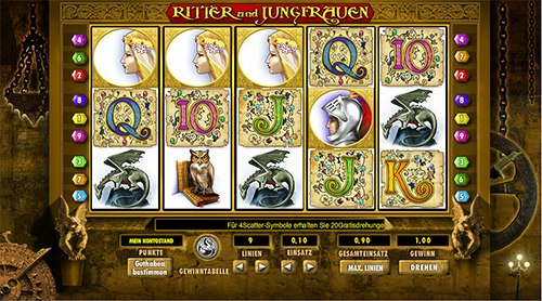 knights and maidens online slot im 888 casino