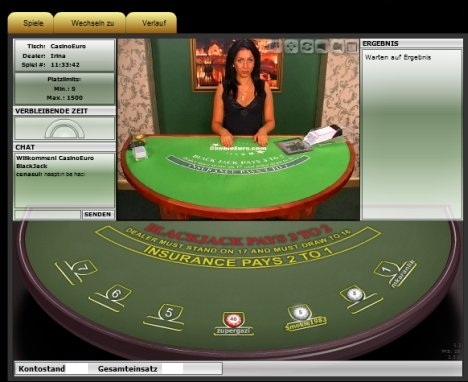 Live Casino - Blackjack