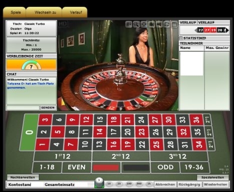 liveroulette Live Casino - Roulette