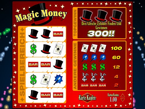 Magic Money Scratch