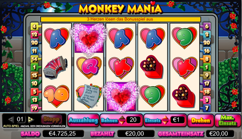 online slot monkey mania im intercasino