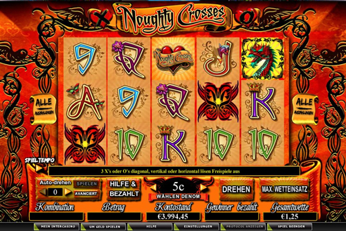 online slot noughty crosses im intercasino