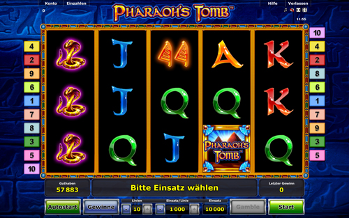 pharaohs-tomb novoline online slot