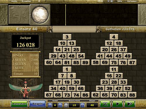 pharaohs bingo spielen pharaohs bingo spielen