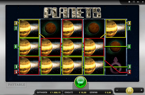 planets online slot von merkur