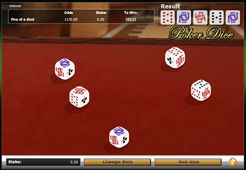 poker dice im 888 casino
