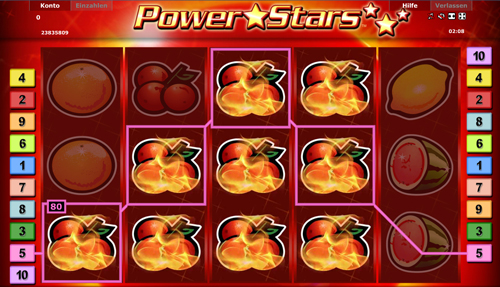 novoline slot power stars im stargame casino