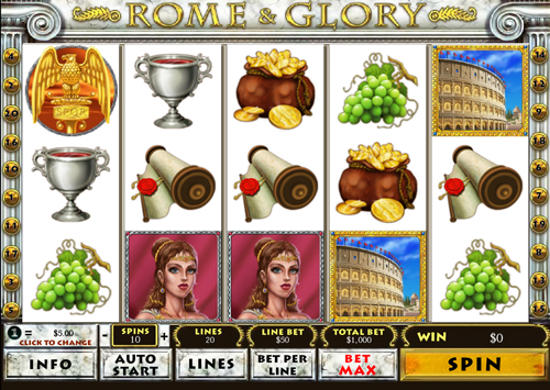 rome-and-glory online slot