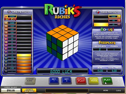 Rubiks Riches Slot