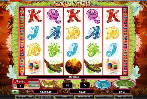 online slot samba nights im intercasino