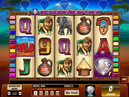 Serengeti Diamonds Slot