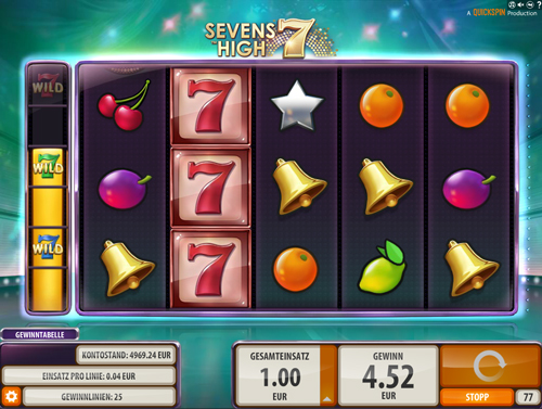 sevens-high online slot