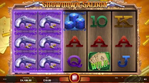 Showdown Saloon Slot Vorschau