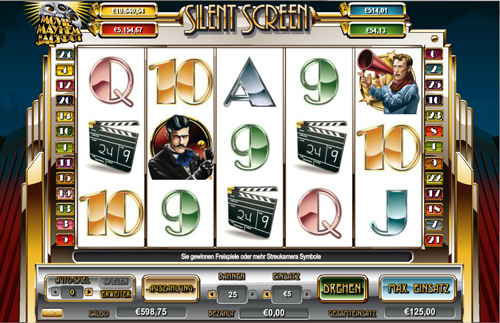 silent screen online slot im intercasino