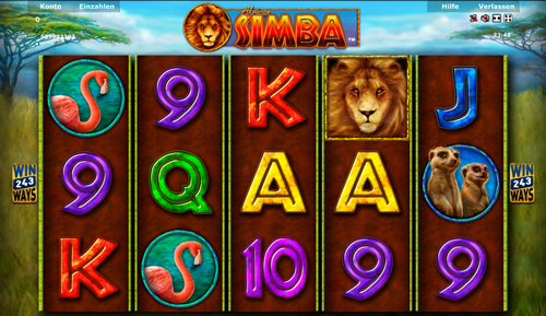 online slot simba im stargames casino