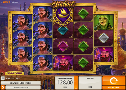 sinbad online slot