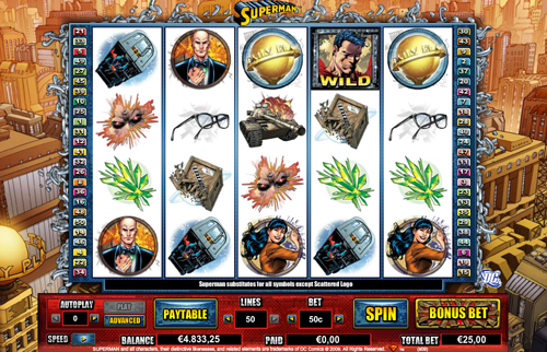 online slot superman im intercasino