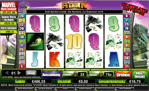 hulk online slot