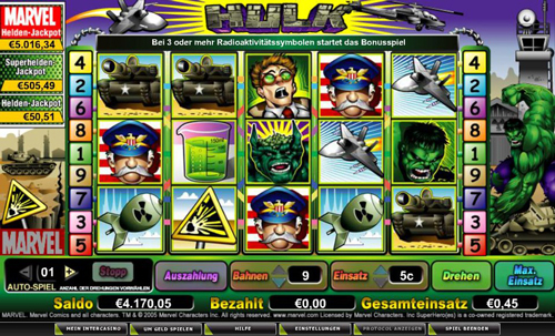 the incredible hulk online slot im intercasino