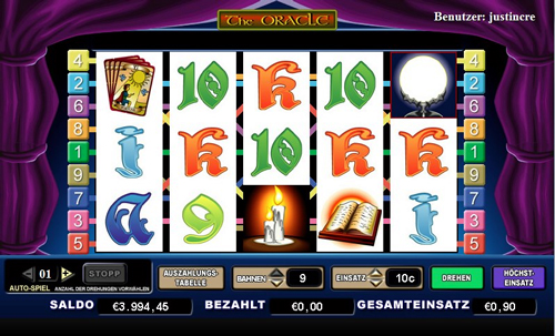 the oracle online slot im intercasino